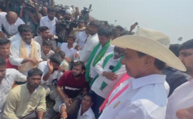 KCR warns of protest over withering crops